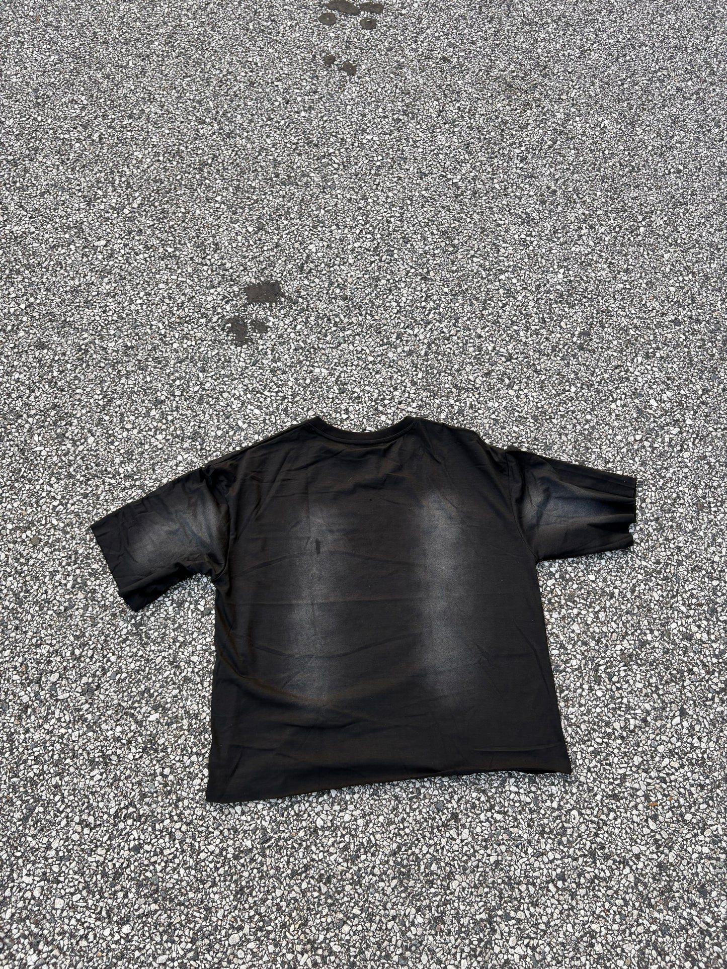 vintage inspired drop shoulder tee